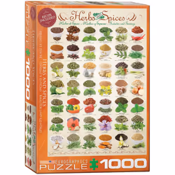 Eurographics Herbs and Spices 1000pcs, 1000 pièce(s), Alimentation et boissons