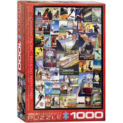 Eurographics Railroad Adventures 1000pcs Jeu de puzzle 1000 pièce(s) Véhicules