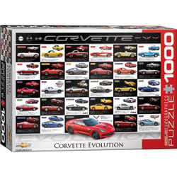 Eurographics Corvette Evolution 1000pcs Jeu de puzzle 1000 pièce(s) Véhicules