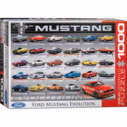 Eurographics Ford Mustang Evolution 1000pcs, 1000 pièce(s), Véhicules