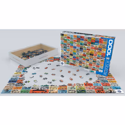 Eurographics The VW Groovy Bus Jeu de puzzle 1000 pièce(s) Véhicules
