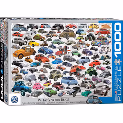 Eurographics What's your Bug? 1000pcs, 1000 pièce(s), Véhicules