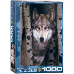 Eurographics Gray Wolf 1000pcs, 1000 pièce(s), Animaux