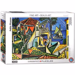 Puzzle 1000 pièces : Pablo Picasso : Paysage Méditerranéen