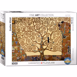 Eurographics Tree of Life by Klimt 1000pcs, 1000 pièce(s), Art