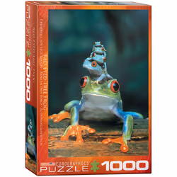 Eurographics Red-Eyed Tree Frog 1000pcs, 1000 pièce(s), Animaux