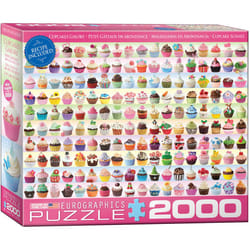 Eurographics Cupcakes Galore 2000pcs Jeu de puzzle 1000 pièce(s) Alimentation et boissons