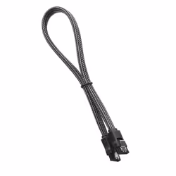 Cablemod CM-CAB-SATA-N30KC-R, 0,3 m, SATA III, Femelle/Femelle, Charbon, Droit, Droit