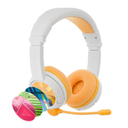 BuddyPhones School+ Blanc, Jaune