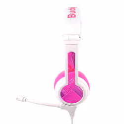 BuddyPhones School+ Rose, Blanc