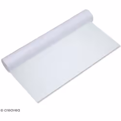 Rouleau de papier adhésif thermocollant double-face - 1 x 1 m