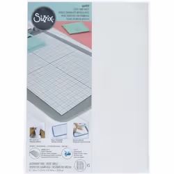 Feuilles quadrillées - Autocollantes - Sizzix - A4 - 5 feuilles