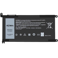 Batterie - Dell - WDX0R - 42 Wh - 114 V - Compatible Latitude et Inspiron