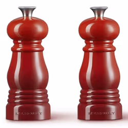 Le Creuset 96002500060000 Ensemble de poivrière et salière Rouge - Vue supplémentaire 3