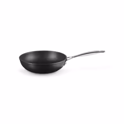 Le Creuset 51101240010002, Rond, Poêle polyvalente, Noir, Acier inoxydable, Aluminium, 2,3 L, Vitrocéramique, Gaz, Induction