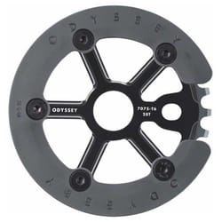 Plateau BMX - Odyssey - Utility Pro Guard - Noir - 28T - Protection amovible