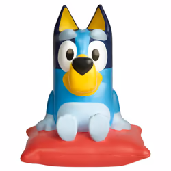 Veilleuse et lampe torche Bluey - Bluey assise sur un coussin - 12 cm