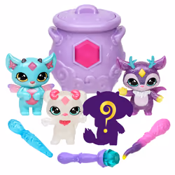 Moose Toys 4 MIXLINGS - MAGIC MIXIES, 5 an(s), Multicolore