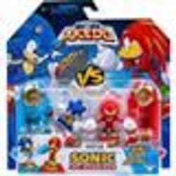 Duo de Figurines Sonic vs Knuckles - MOOSE TOYS - AKEDO - Pack de combat rapide 2 figurines et contrôleurs inclus