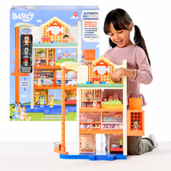 Moose Toys MS17552, Maison, Bluey, 3 an(s), AAA, Multicolore
