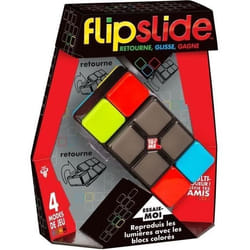 Flipslide - MOOSE TOYS - Jeu électronique de combinaison de lumière avec piles incluses
