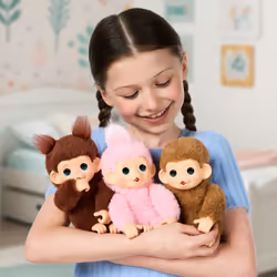 Moose Toys Little Live Pets My Baby Monkey 'Chikki Cherry' - Vue supplémentaire 4