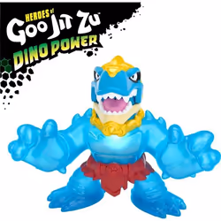 Figurine daction Dinogoo T-Rex s3 15cm - MOOSE TOYS - Goo Jit Zu - Dino Power - Extensible et lumineuse