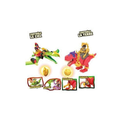 Figurine - MOOSE TOYS - Ptérodactyle et T-Rex - Multicolore - Pour enfants - Mixte