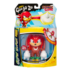 Goo Jit Zu Glow Surge Sonic - Knuckles Figurine extensible