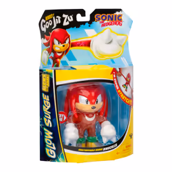 Goo Jit Zu Glow Surge Sonic - Knuckles Figurine extensible