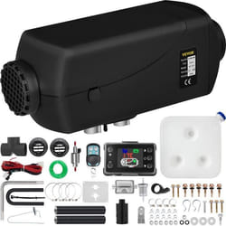 Réchauffeur dair diesel 12V 5KW VEVOR - Télécommande LCD & Accessoires Complets