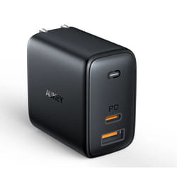 AUKEY PA-B3 chargeur d'appareils mobiles Universel Noir Secteur Intérieure