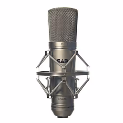 CAD Audio GXL2200, 30 - 20000 Hz, 75 Ohm, 16 mW, Avec fil, Argent, 48 V