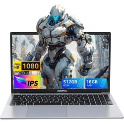 ACEMAGIC Ordinateur Portable 156 Pouces FHD 16Go DDR4 512Go SSD in-tel Quad-Core N97Jusquà 360 GHz Bat N5095 Wi-FI BT5.0 USB 3