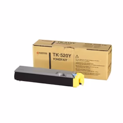 KYOCERA TK-520Y, 4000 pages, Jaune, 1 pièce(s)