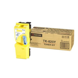 KYOCERA TK-820Y Cartouche de toner 1 pièce(s) Original Jaune