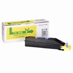 KYOCERA TK-880Y, 18000 pages, Jaune, 1 pièce(s)