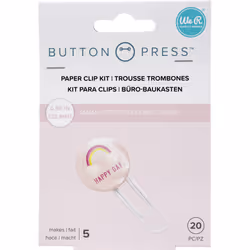 We R Memory Keepers Button Press, Kit de loisirs créatifs pour enfants, 20 pièce(s)