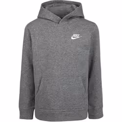 Sweatshirt à capuche enfant Nike Club Fleece PO - grey/grey - 7 ans