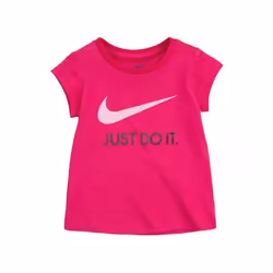 T-shirt Rose Fille Nike Nkg Swoosh