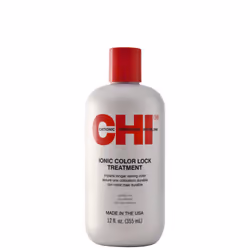 CHI Ionic Color Lock Treatment, Baume pour cheveux, 355 ml, Maintien de la couleur, Réparation, Bouteille