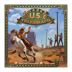Abysse Corp US TELEGRAPH - Jeu de Plateau, unisexe, Divers, 01-01-2018, France, 500 g, 50 mm