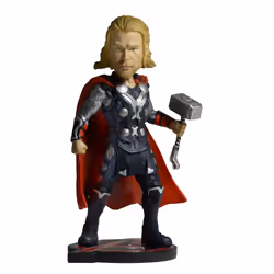 Polymark Avengers Age Of Oltron - Thor Tete Mobile - 18Cm, Figurine à collectionner, Film et série TV