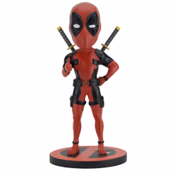 Polymark Deadpool Classic - Tete Mobile 20Cm, Figurine à collectionner, Film et série TV