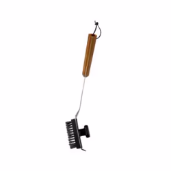 Traeger BAC537, Brosse, Noir, Acier inoxydable, Bois, Acier inoxydable, Bois, Teck, Traeger