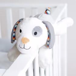 ZAZU Peluche Heartbeat Dex - Chien, Peluche chien, Interactif, Sonore, AA