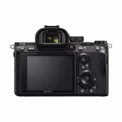 Sony α 7 III MILC 24,2 MP Exmor R CMOS 6000 x 4000 pixels Noir