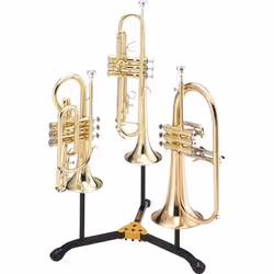 Hercules DS513BB trépied et support pour instruments de musique Trompette Noir