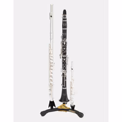 Hercules DS543BB, Flute, Noir, Sol, 170 mm, 220 mm, 9,3 cm