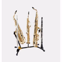 Hercules DS538B trépied et support pour instruments de musique Saxophone Noir